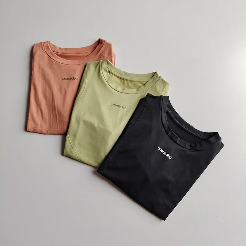 Remera deportiva ajustada de manga larga