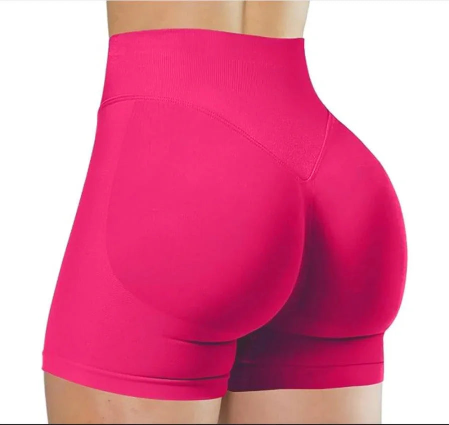 Biker de tiro alto para yoga y entrenamiento