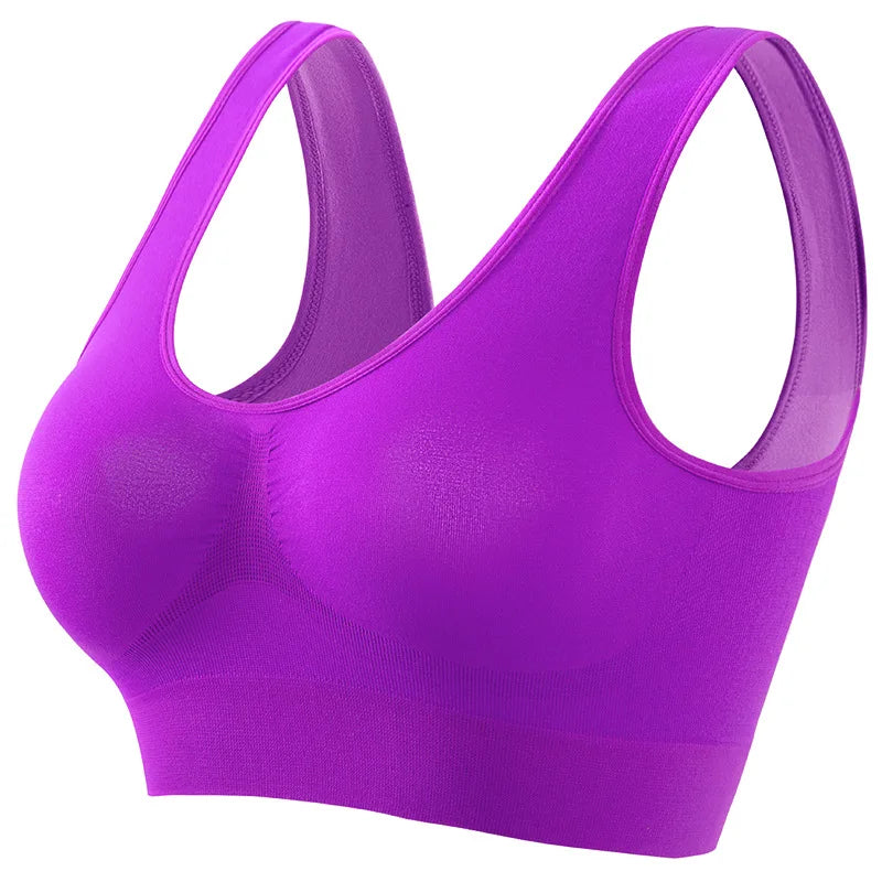 Top deportivo sin aro con almohadillas removibles