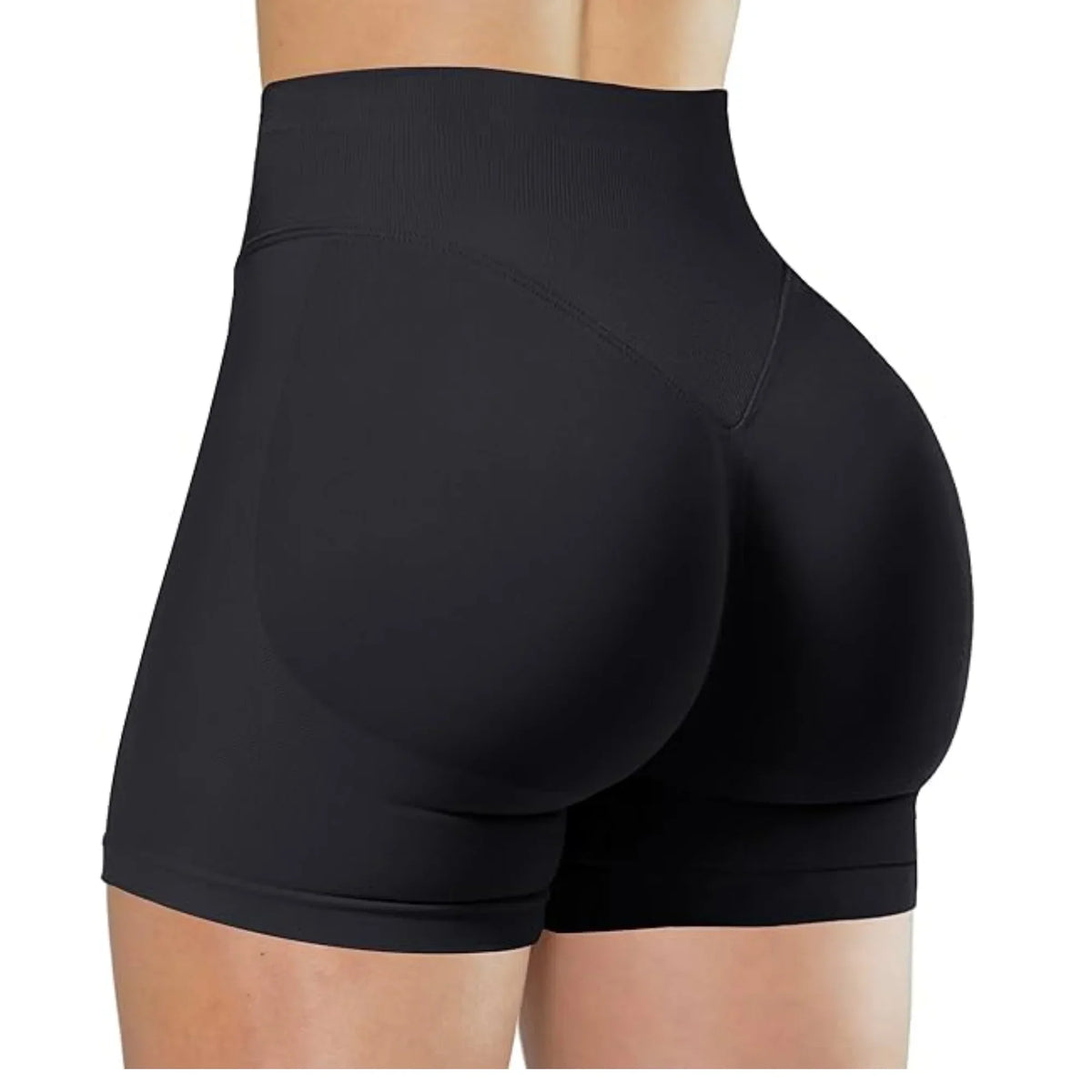 Biker de tiro alto para yoga y entrenamiento