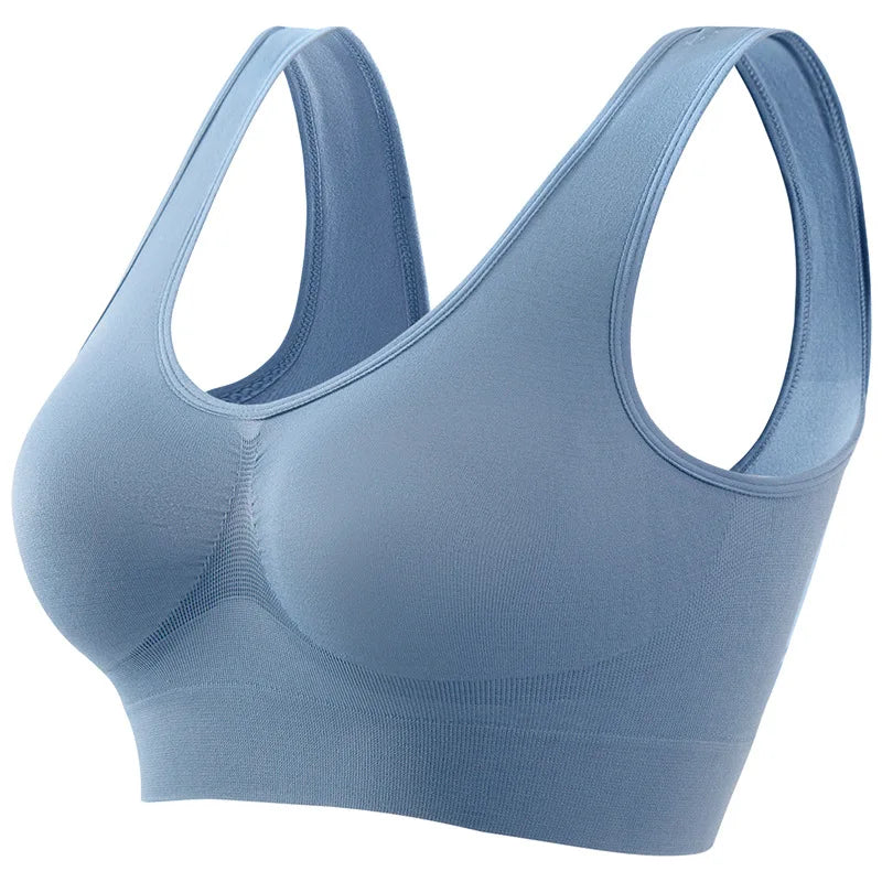 Top deportivo sin aro con almohadillas removibles
