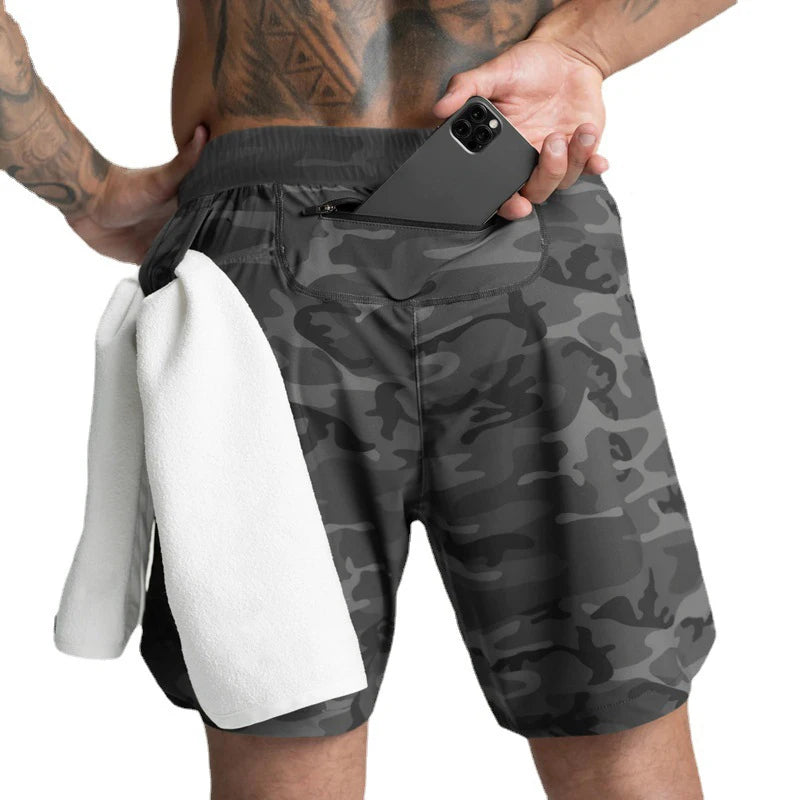 Short deportivo de hombre de una capa y color liso