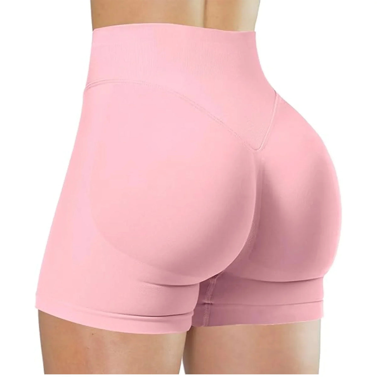 Biker de tiro alto para yoga y entrenamiento