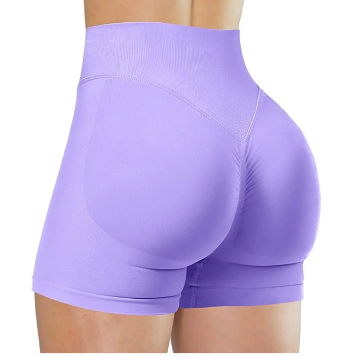 Biker de tiro alto para yoga y entrenamiento