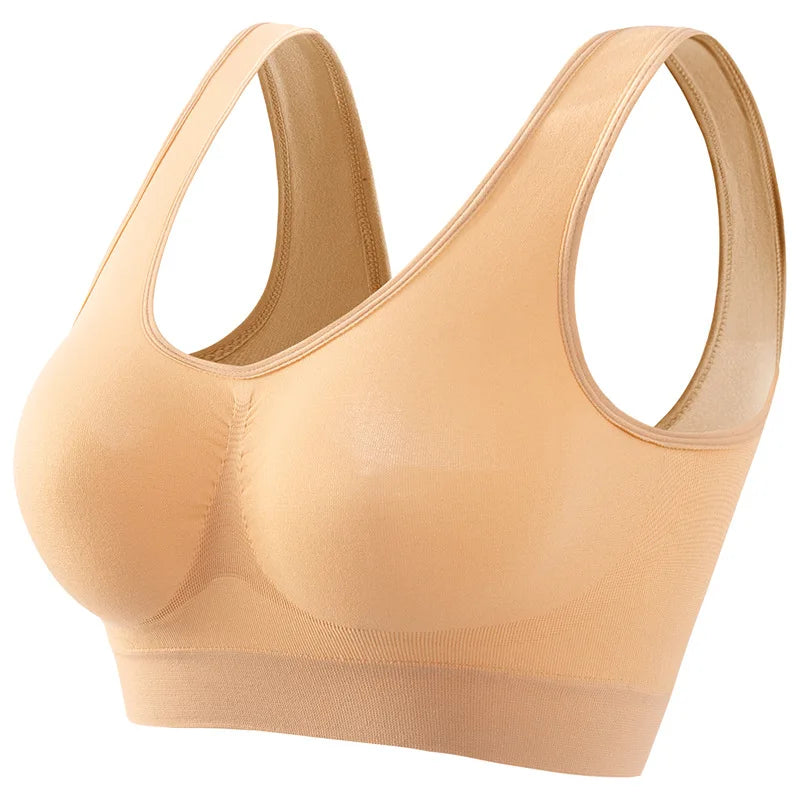 Top deportivo sin aro con almohadillas removibles