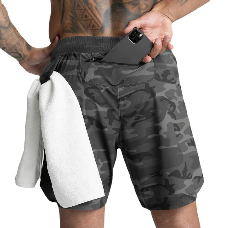 Short deportivo de hombre de una capa y color liso