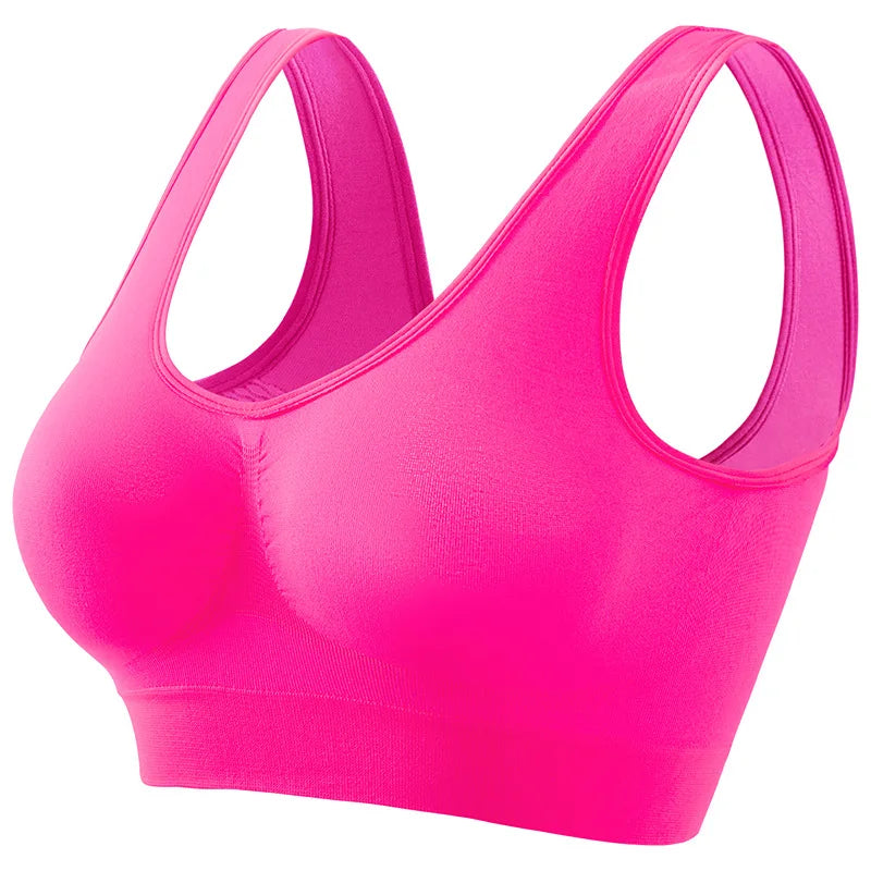 Top deportivo sin aro con almohadillas removibles