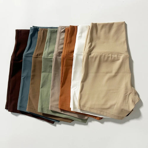 Biker deportiva de nylon y elastano sin costuras