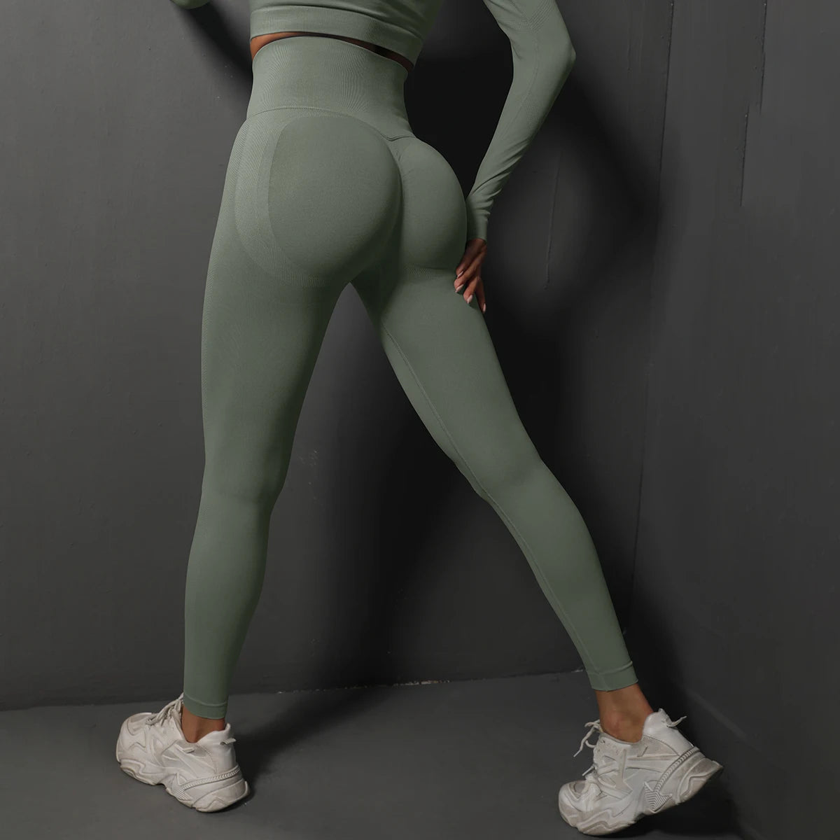 Calza sin costuras con detalles laterales de ventilación